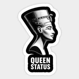 Queen Status Nefatari Sticker